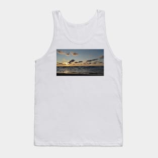 Sunset behind the clouds Tank Top